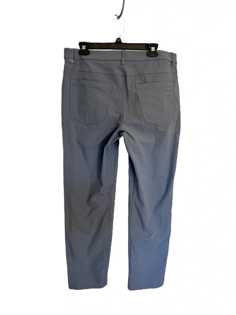 Lululemon ABC classic fit 5 pocket pant asphalt grey 34 waist casual travel